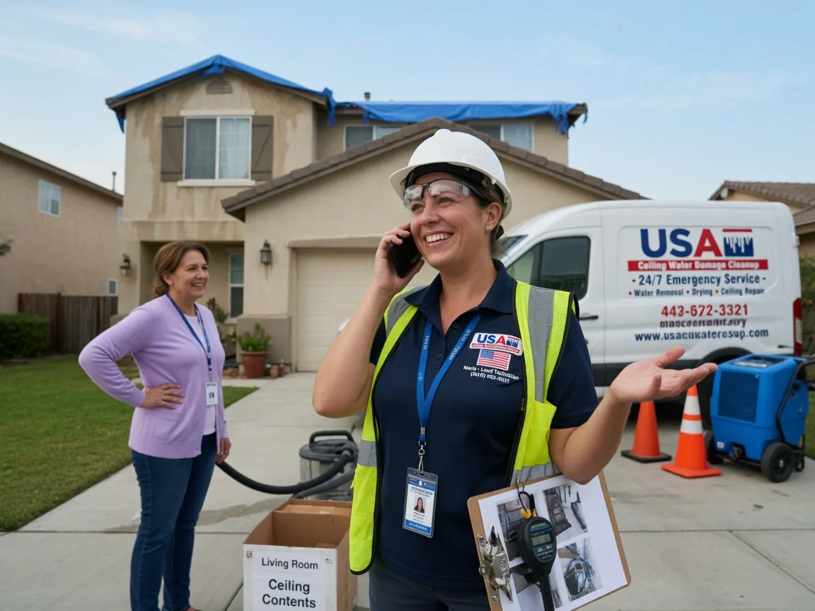 Ceiling Water Damage Restoration Washtucna, WA FAQs